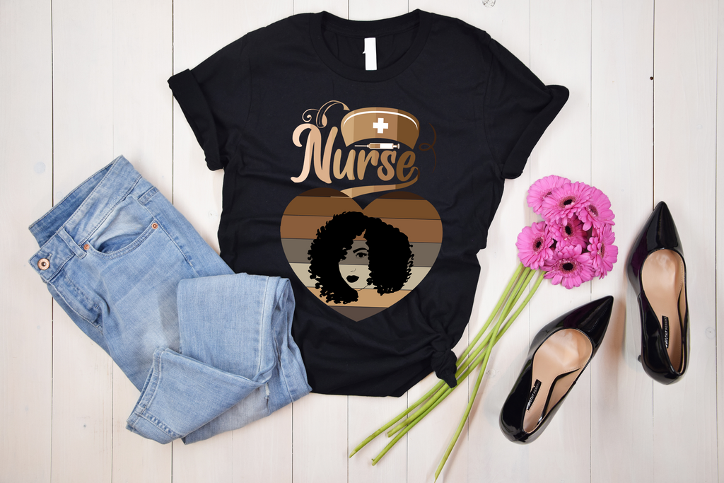 Black Nurse Melanin Women's T-Shirt